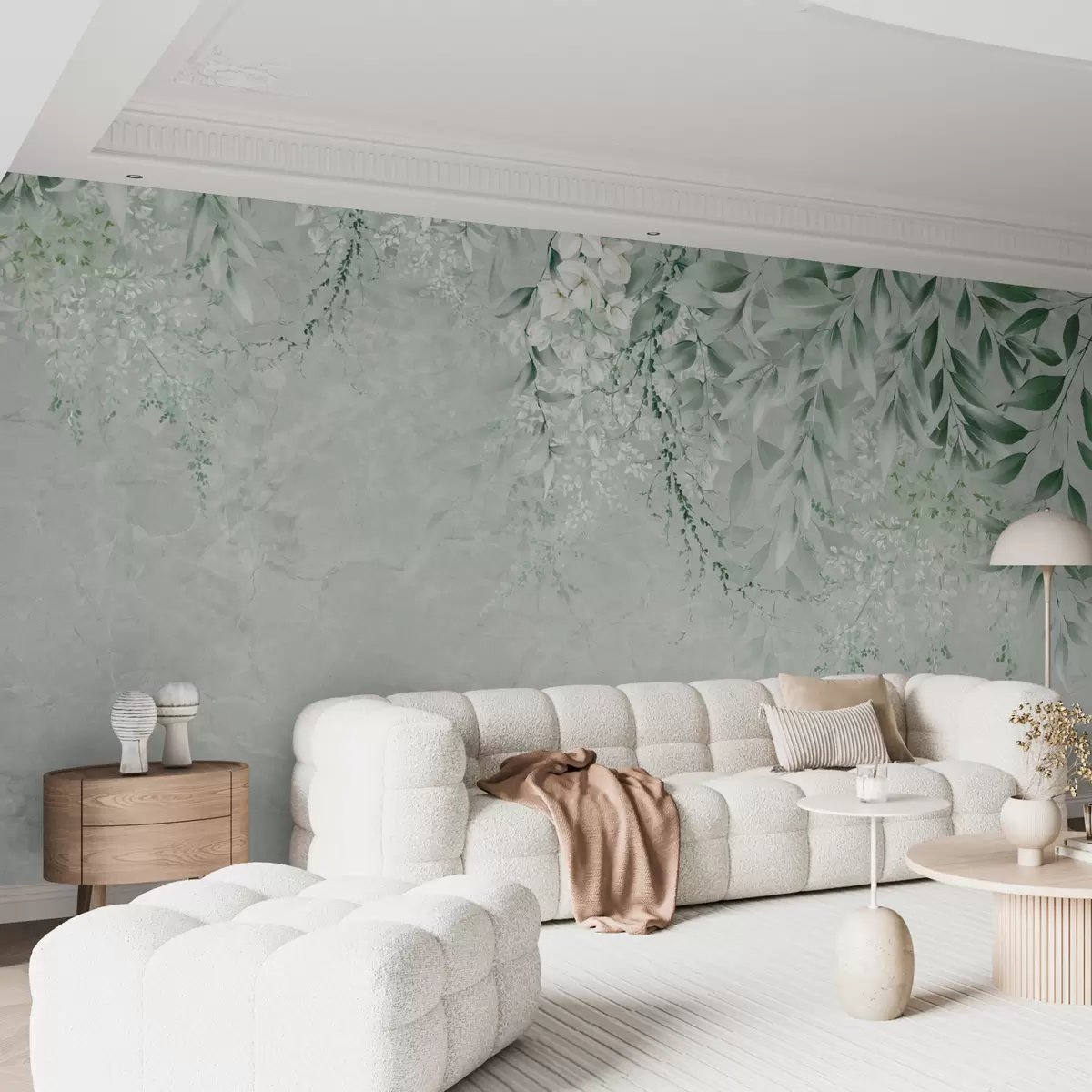 Fototapeedid Botaanilised lilled marmoril u73982