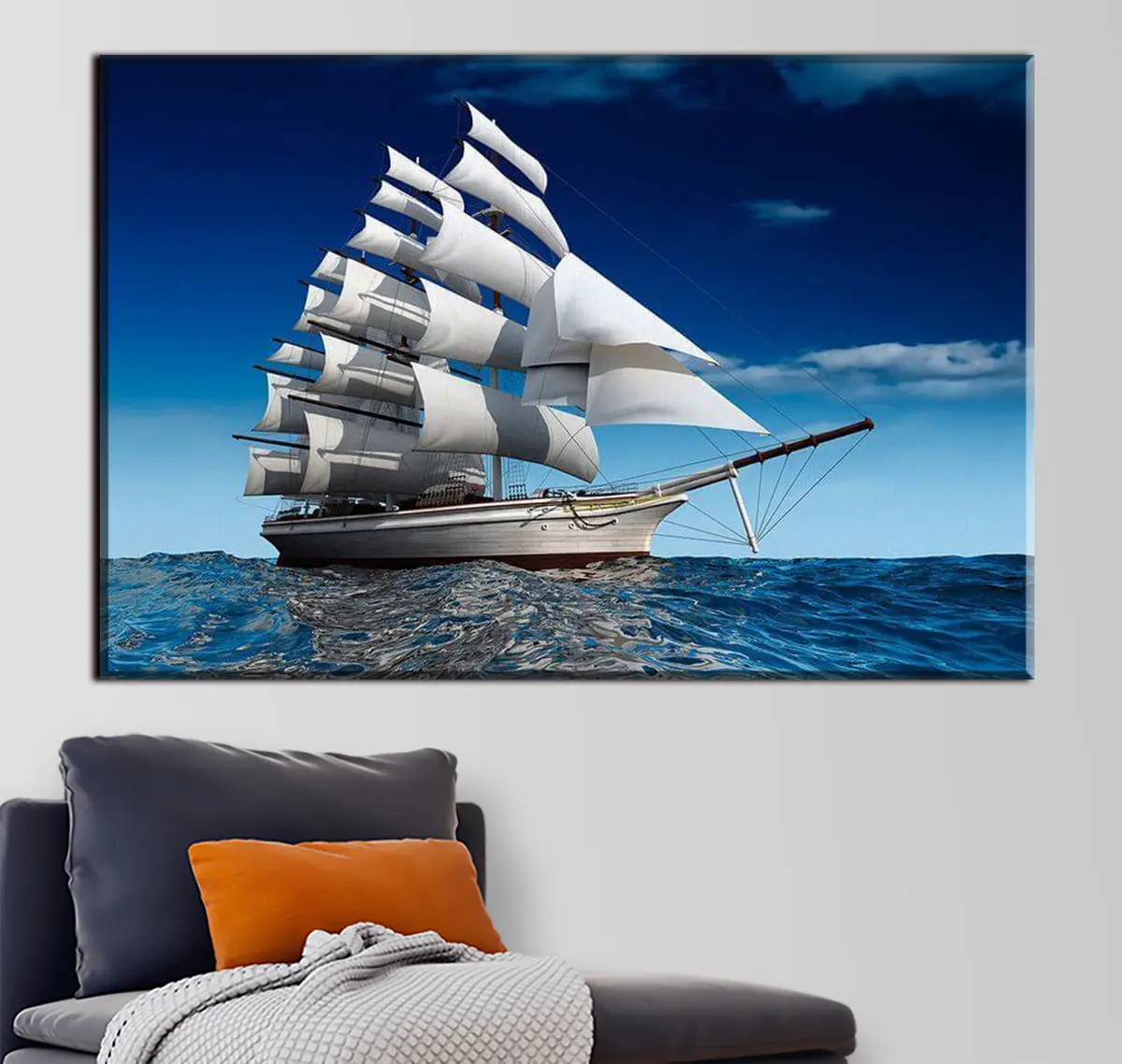 Pilt Vesi, paat ja taevas s18347