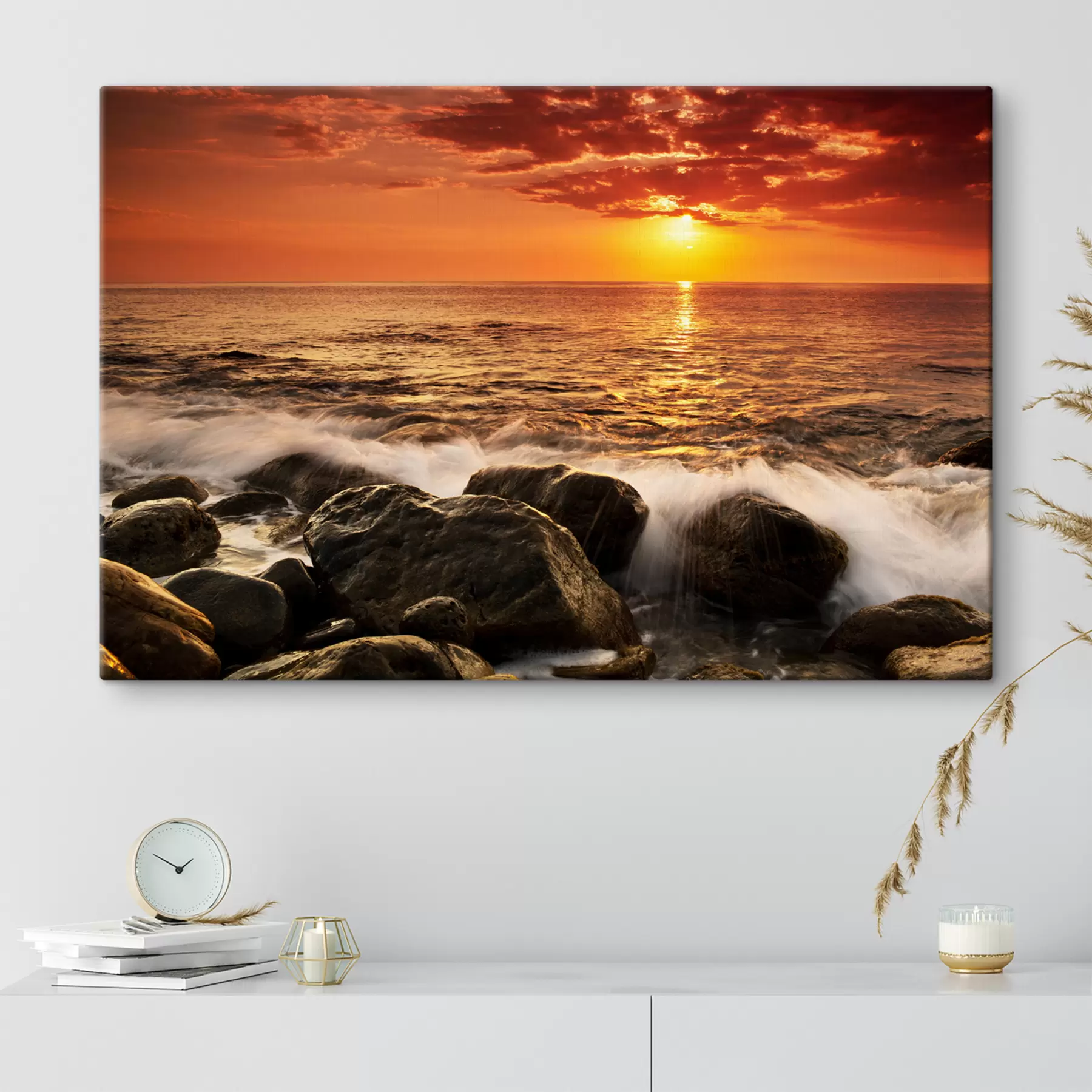 Fototapeedid Vesi, taevas ja pilv s19480