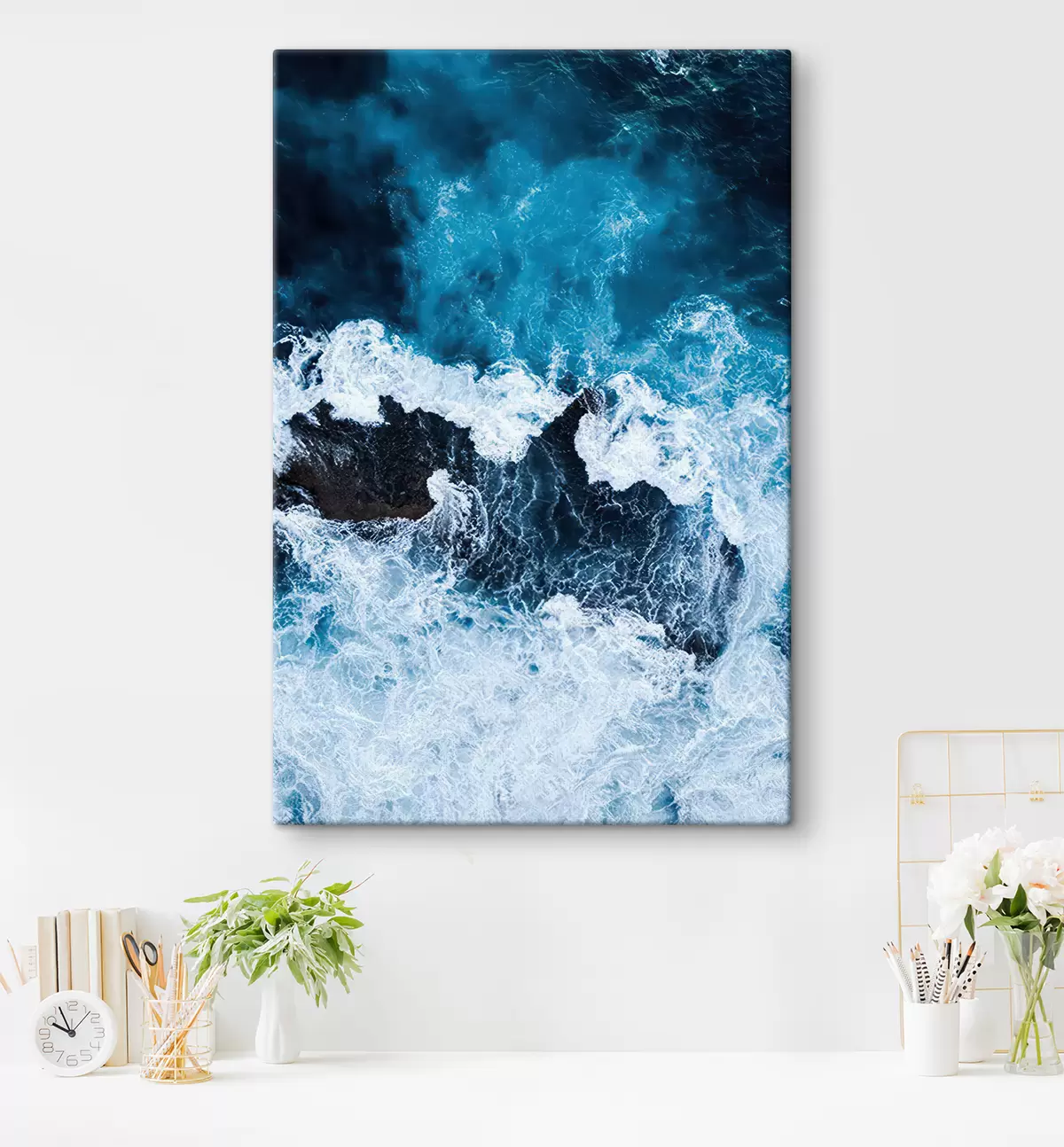 Pilt Vesi, taevasinine ja ristkülik s21429