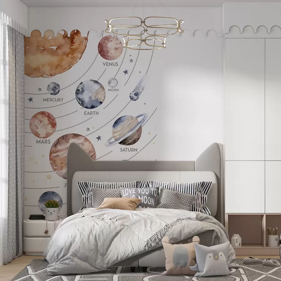 Fototapeedid Päikesesüsteemi planeedid u74424