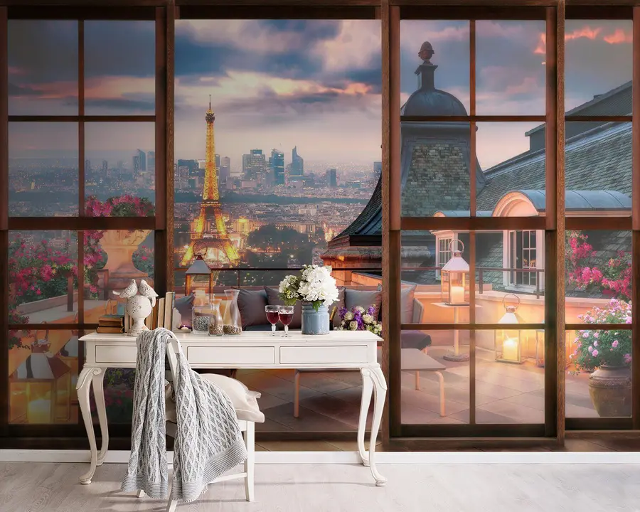 Fototapeedid Pilv, hoone ja taevas u60794