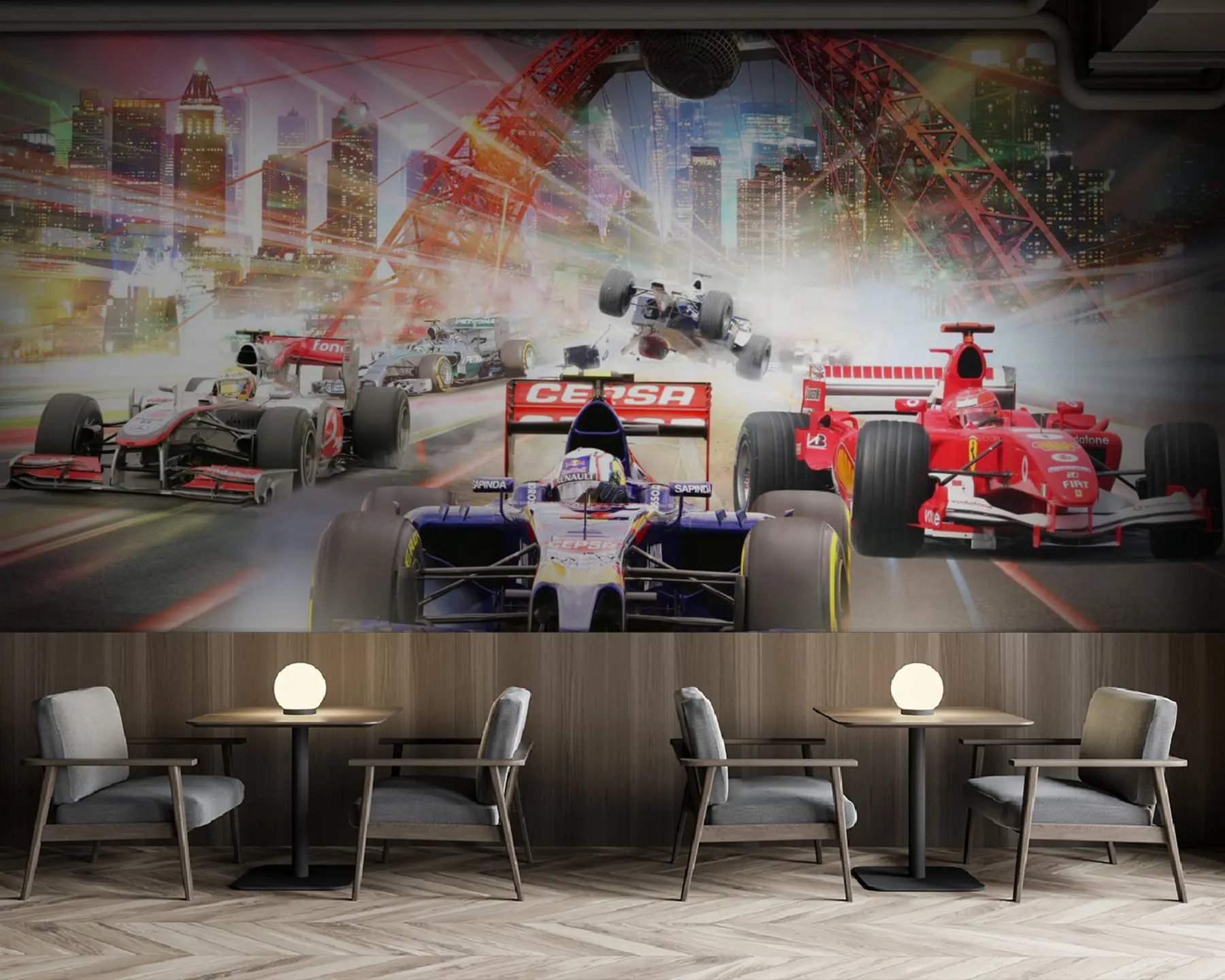 Fototapeedid Ratas, rehv ja auto u64439