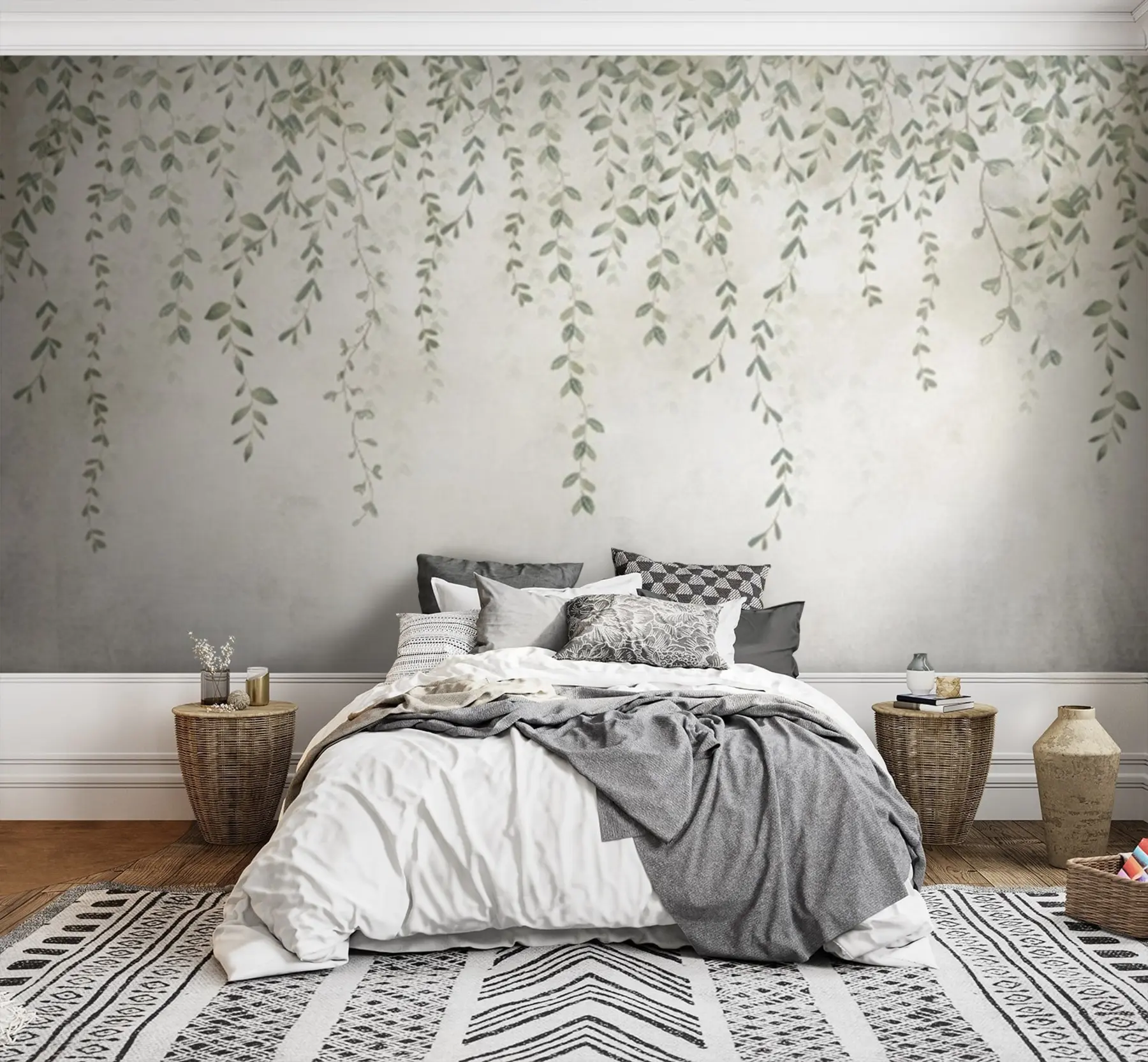 Fototapeedid Viinapuud lehestikuga u71244