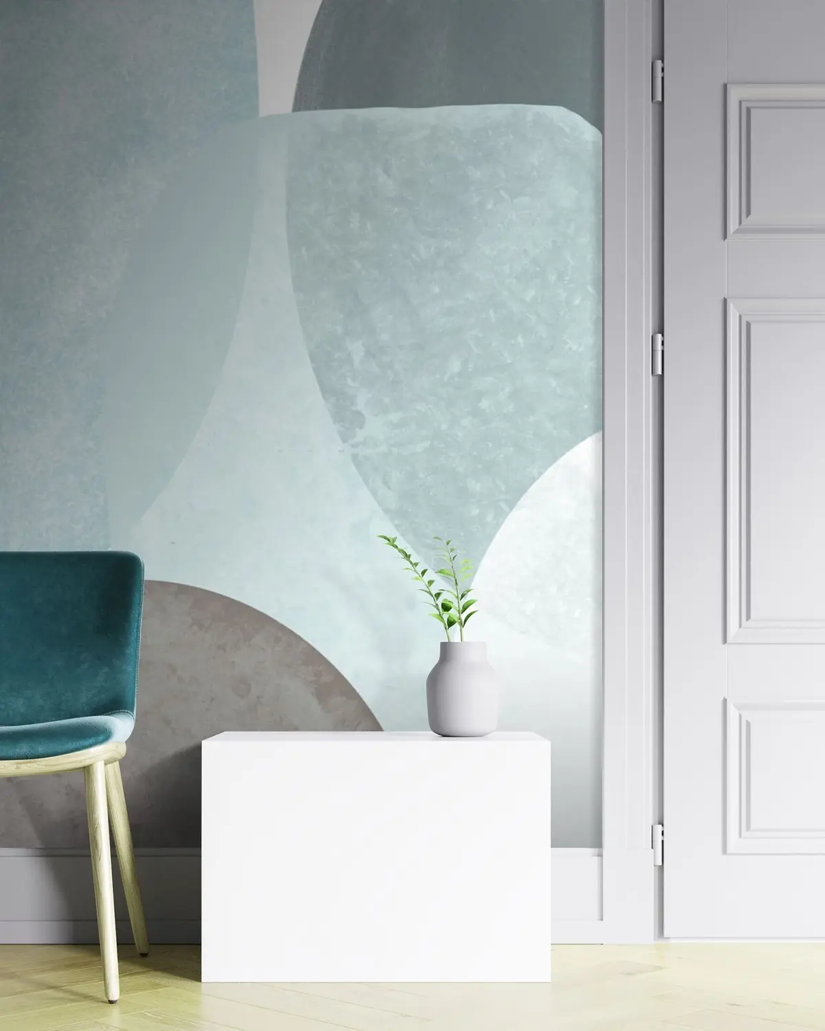 Fototapeedid Suured värvilised ringid u71404