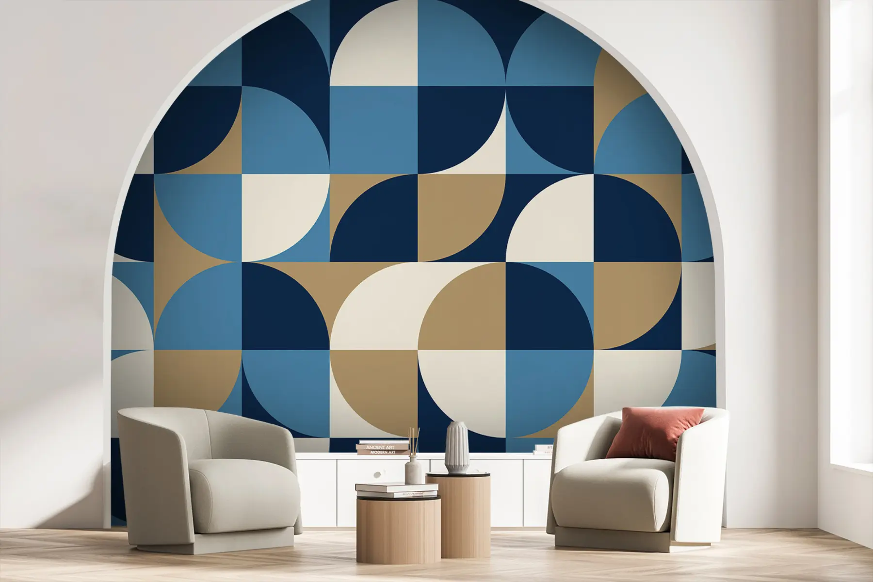 Fototapeedid Abstraktne sinine u78733