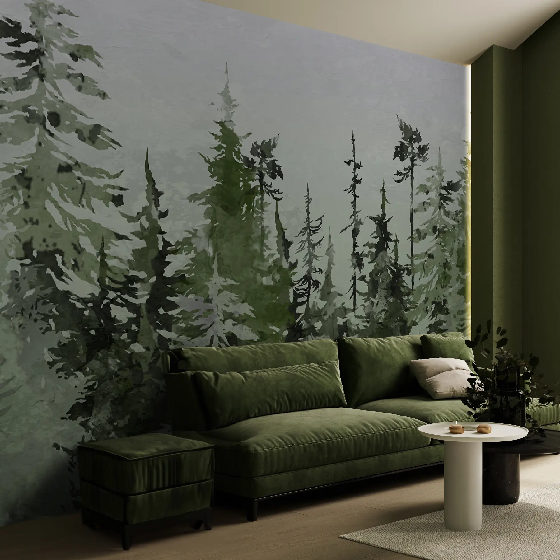 Fototapeedid Söödi kunstilist joonistamist akvarelli u75173