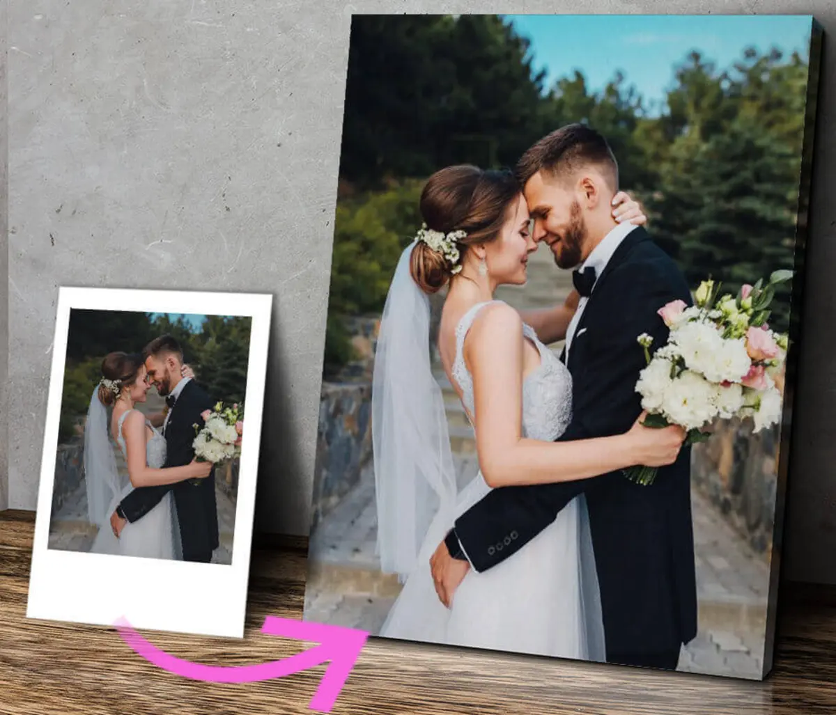 Pilt Lill, pulmakleit ja taim s31872