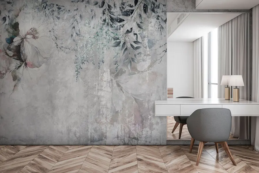 Fototapeedid Grunge stiil okste ja valgete pungadega u74746