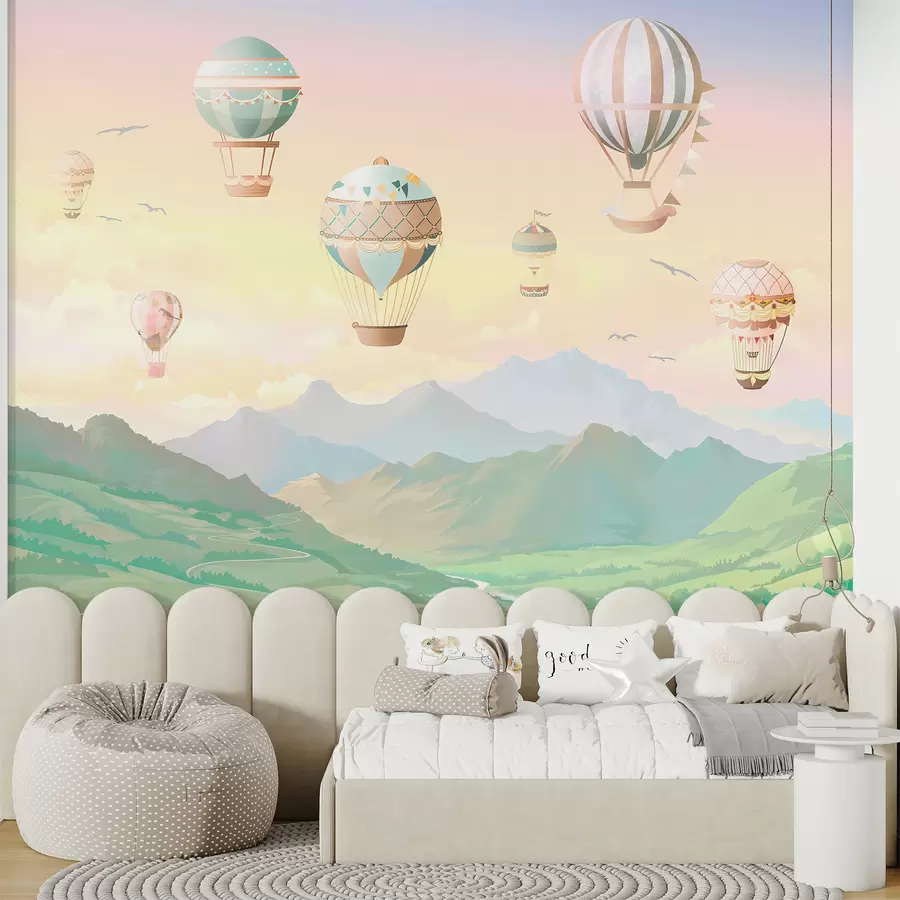 Fototapeedid Õhupallidega muinasjutuline org u94137