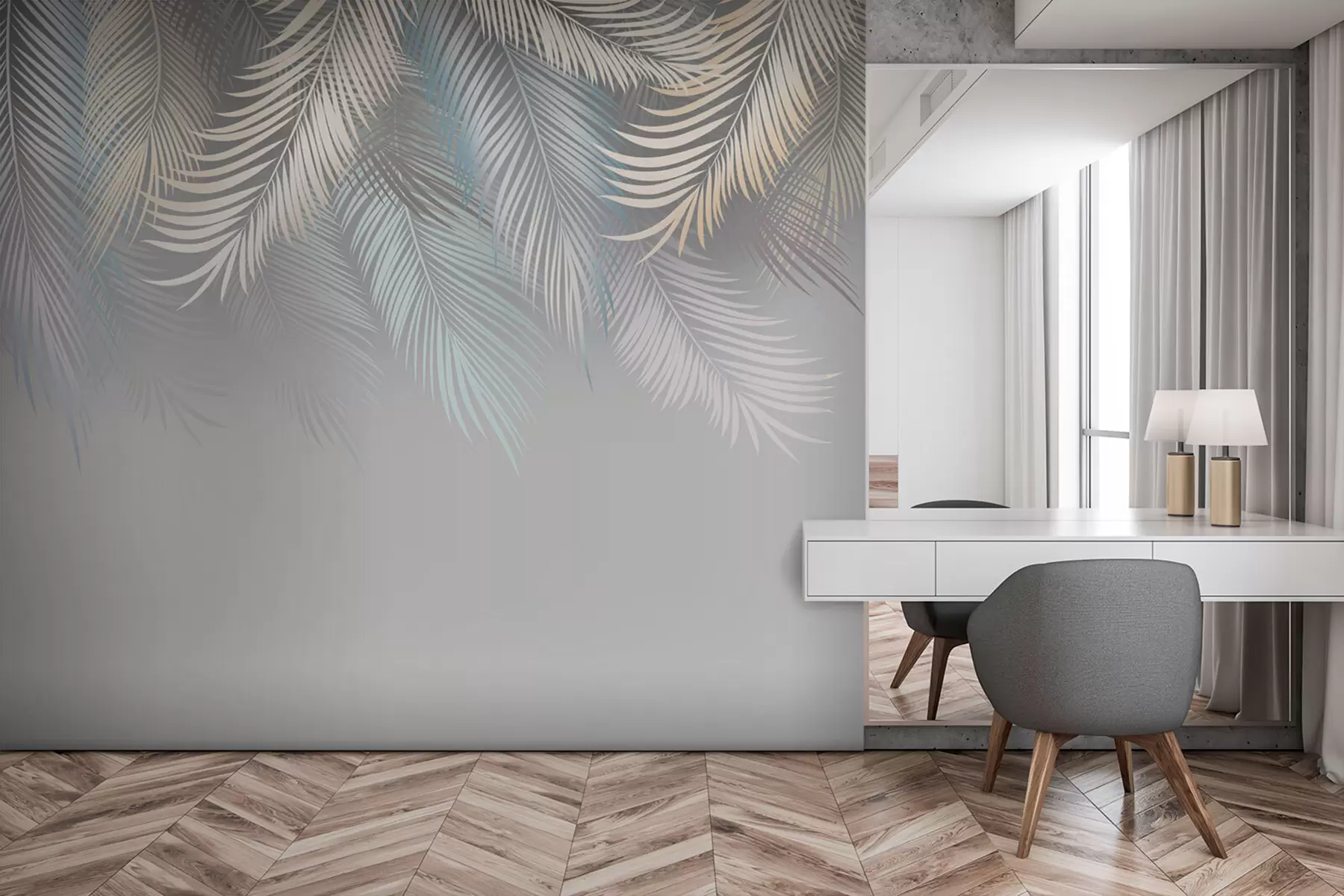 Fototapeedid Palmi lehed u94139