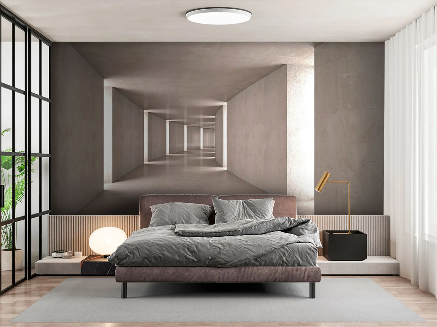 Fototapeedid Abstraktne tunnel u75401