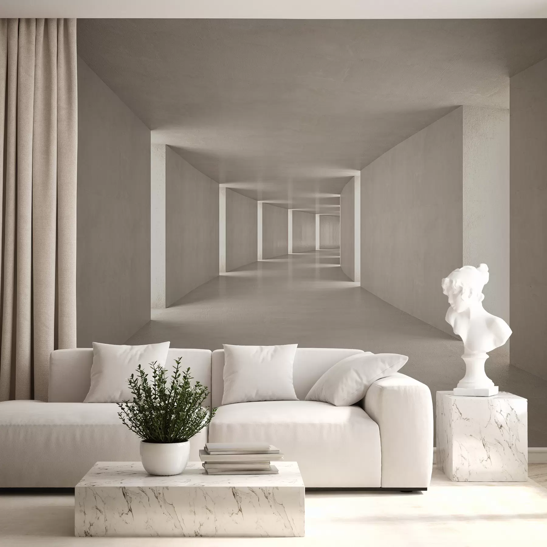 Fototapeedid Abstraktne tunnel u75401