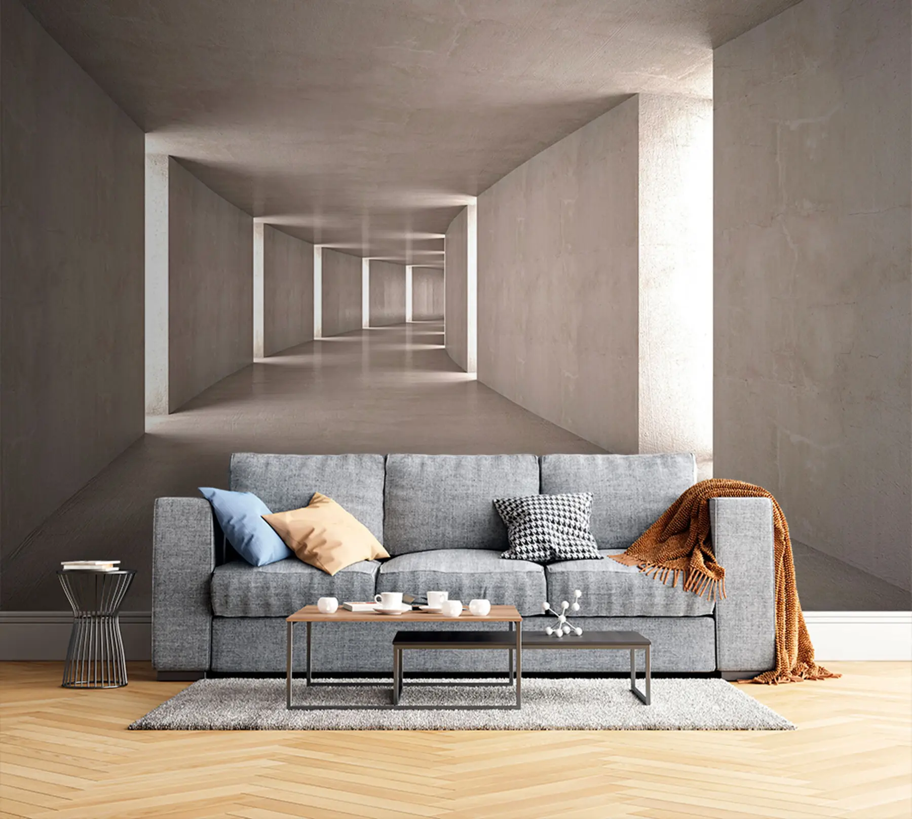 Fototapeedid Abstraktne tunnel u75401