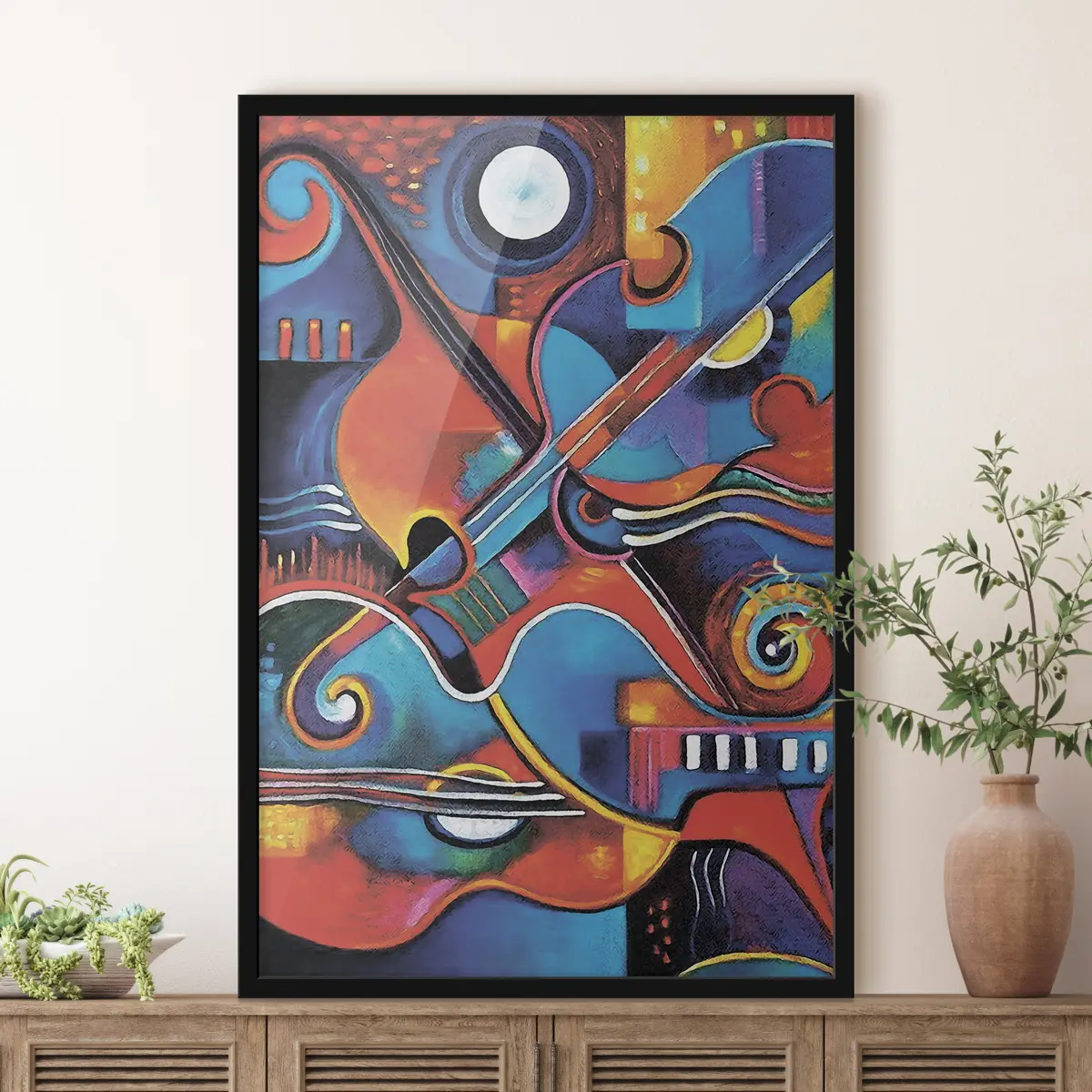 Plakat Must, ristkülik ja must-valge f00324