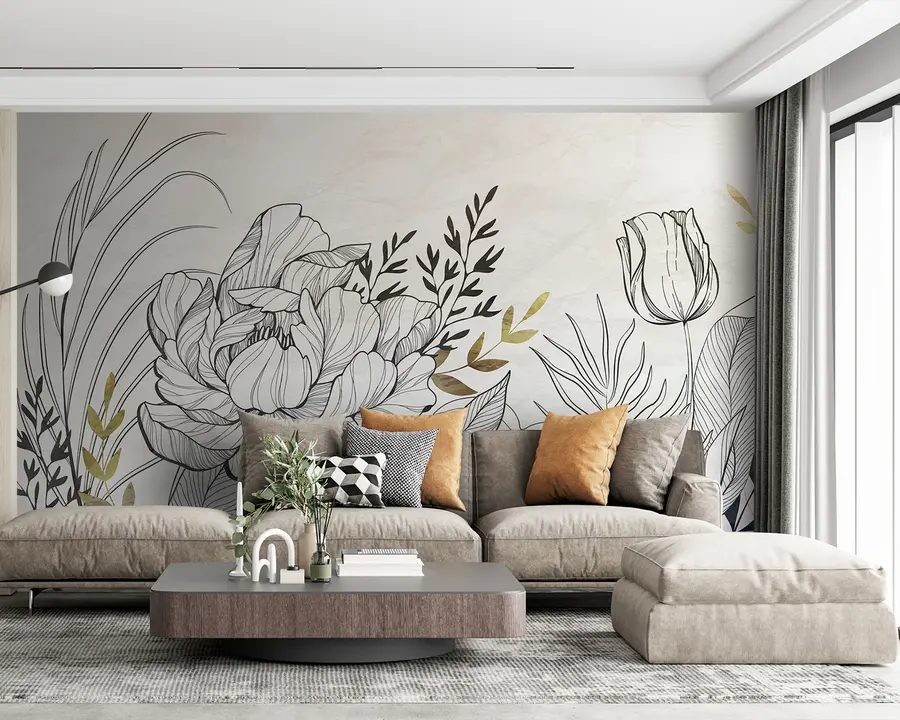 Fototapeedid Lille lehestik u94307