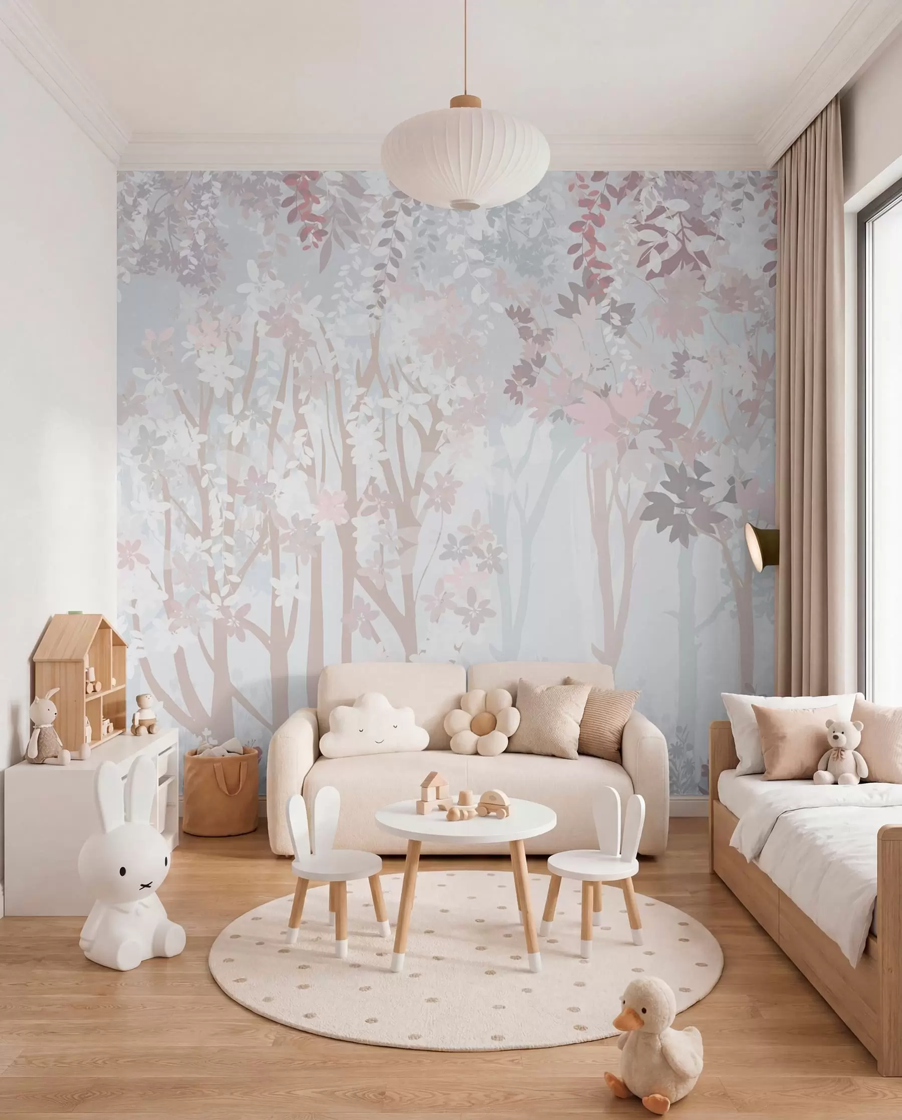 Fototapeedid Mets lavendlitoonides u94171