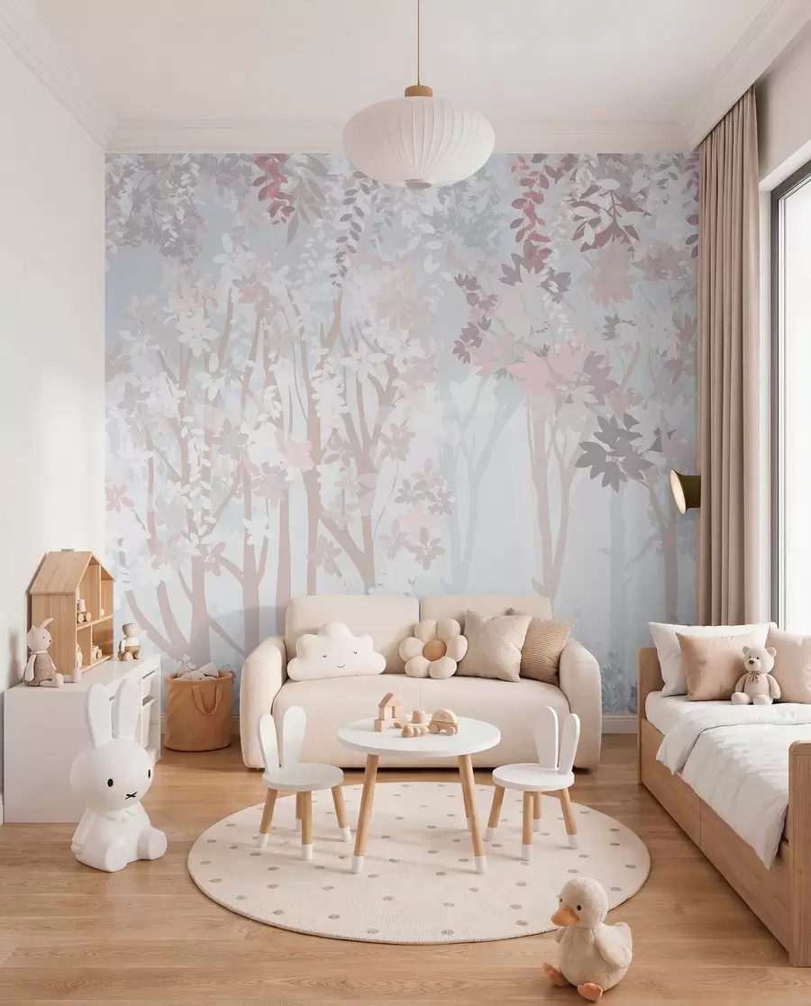 Fototapeedid Mets lavendlitoonides u94171