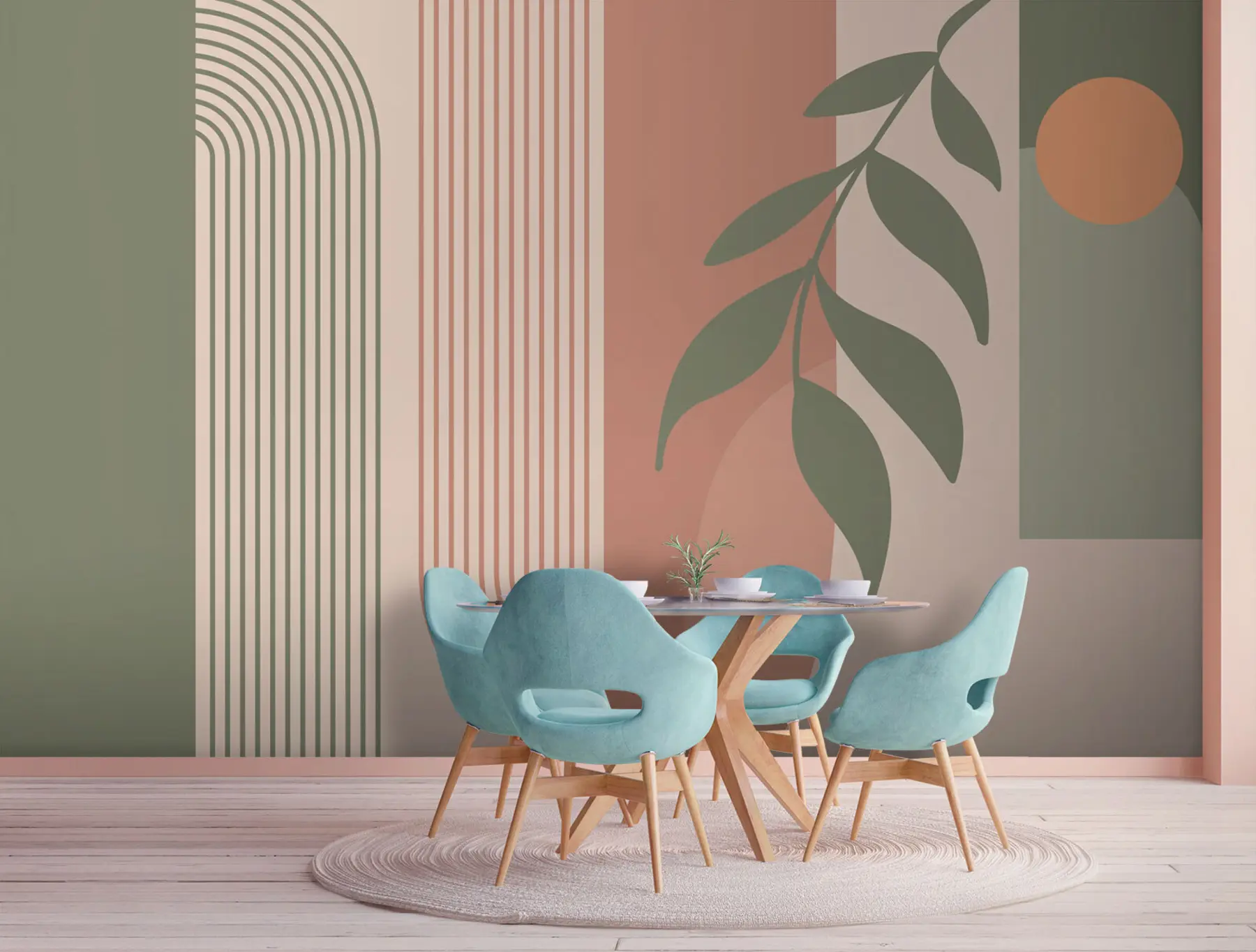 Fototapeedid Boho stiilis kaared ja dekoratiivsed elemendid u94153