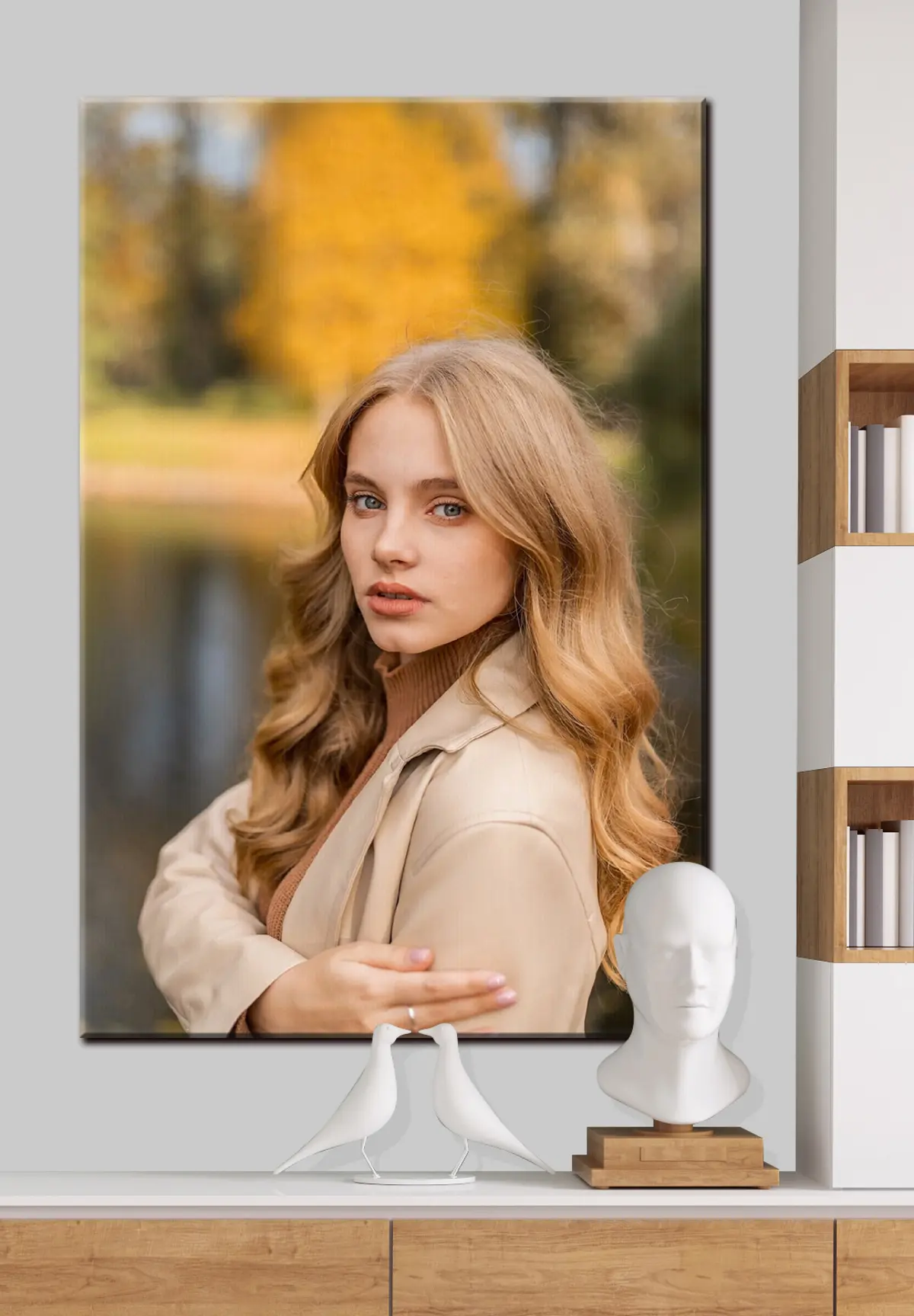 Pilt Juuksed, põsk ja huuled s33172