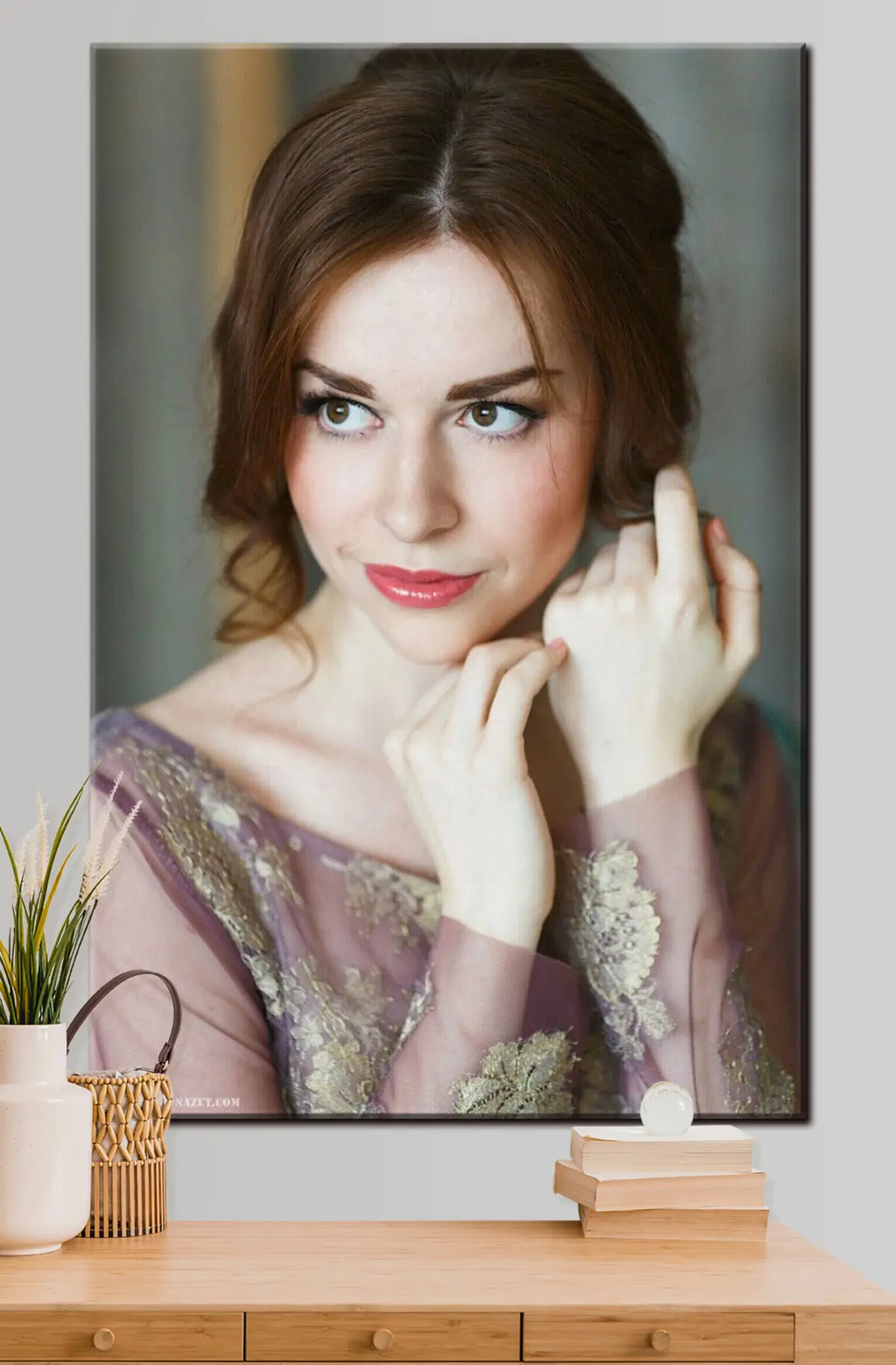 Pilt Nägu, juuksed ja huuled s33196