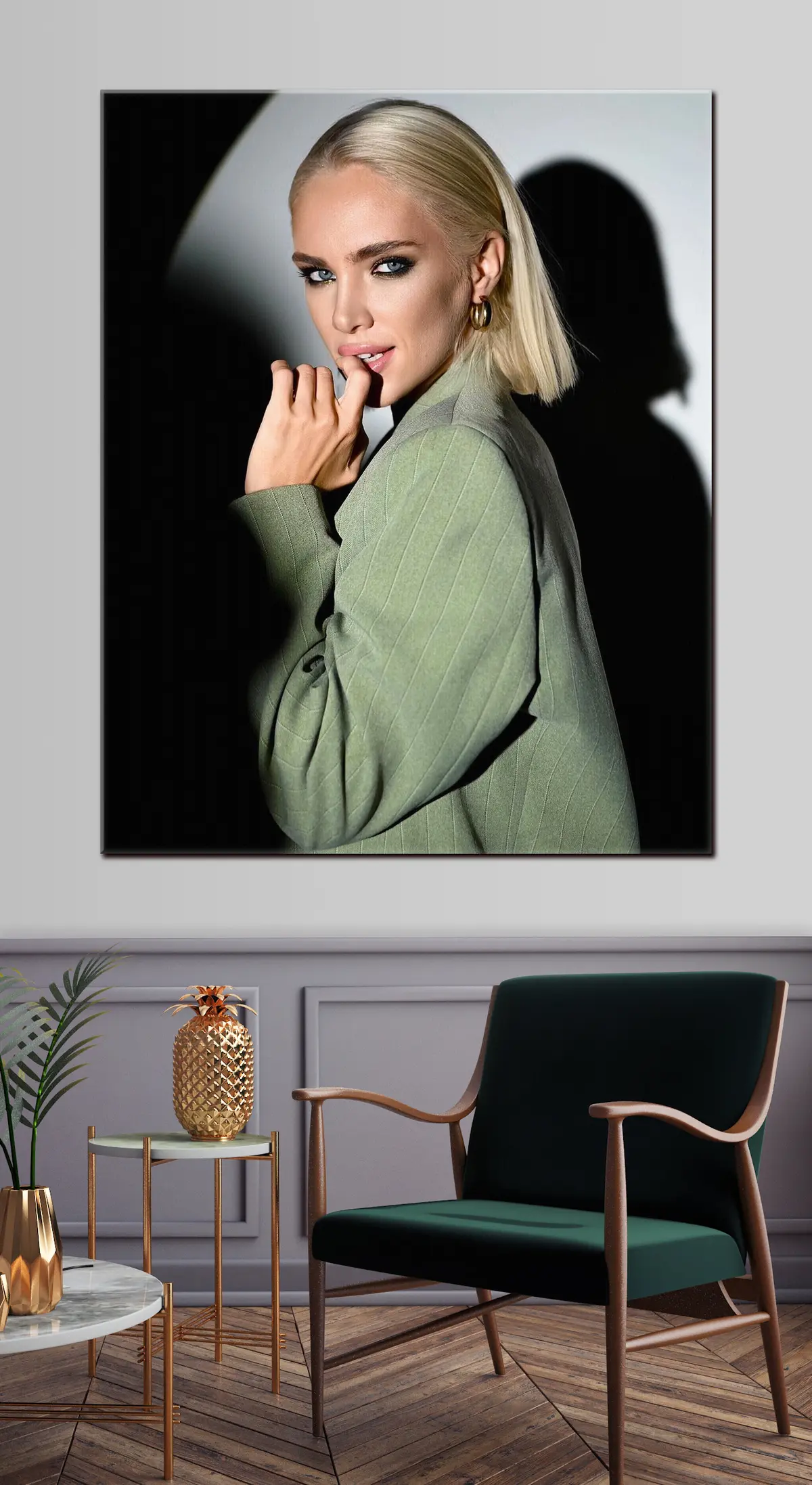 Pilt Huul, särk ja silm s33218