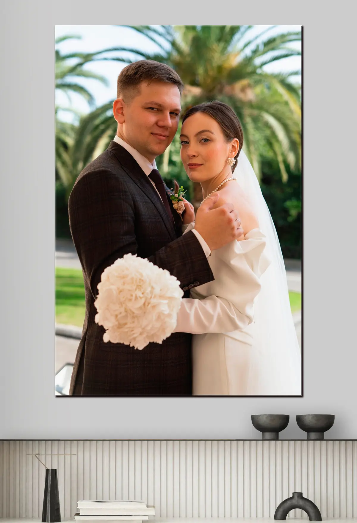 Pilt Pulmakleit, pruut ja lill s33223