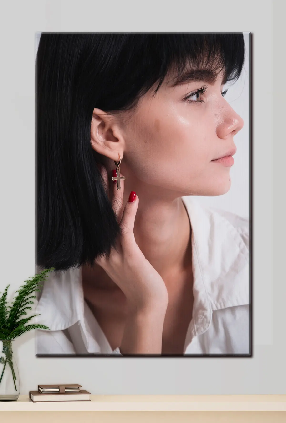 Pilt Nina, juuksed ja huul s33229