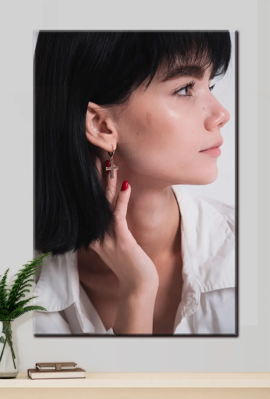 Pilt Nina, juuksed ja huul s33229