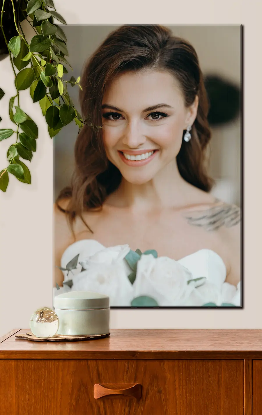 Pilt Nägu, naeratus ja ripsmed s33247