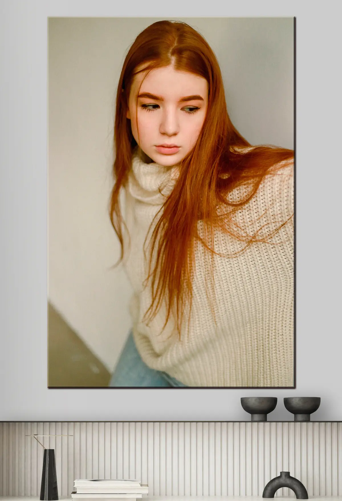 Pilt Ripsmed, ristkülik ja pikad juuksed s33263