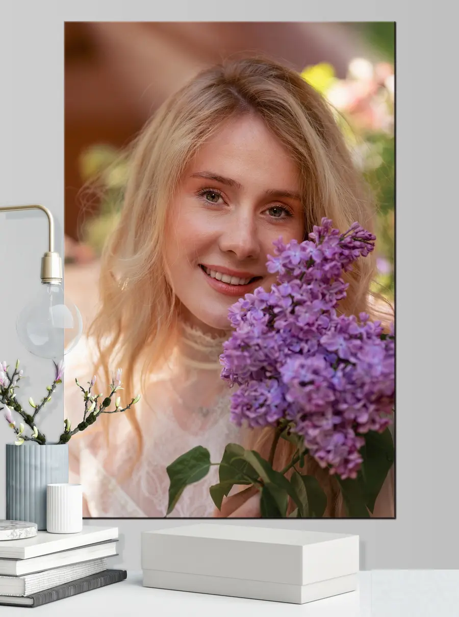 Pilt Naerata, lille ja istuta s33306