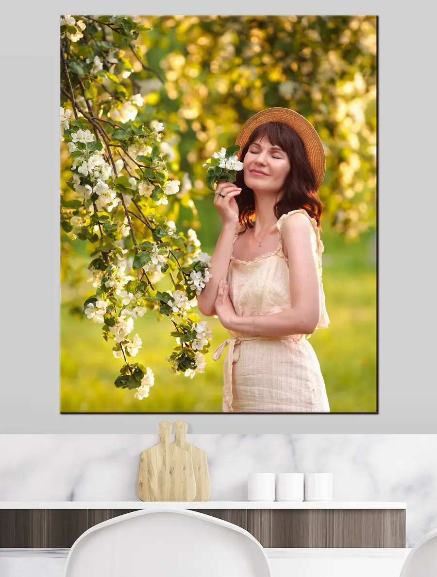 Pilt Istuta, naerata ja lilli s33307