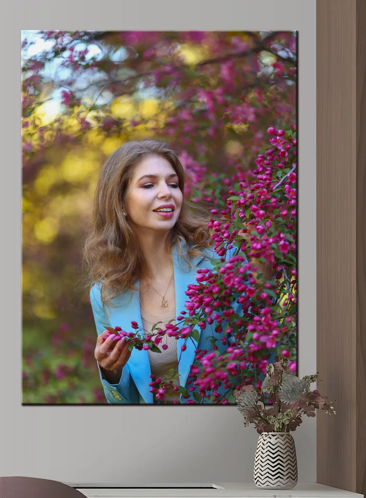 Pilt Naerata, lilla ja taim s33309