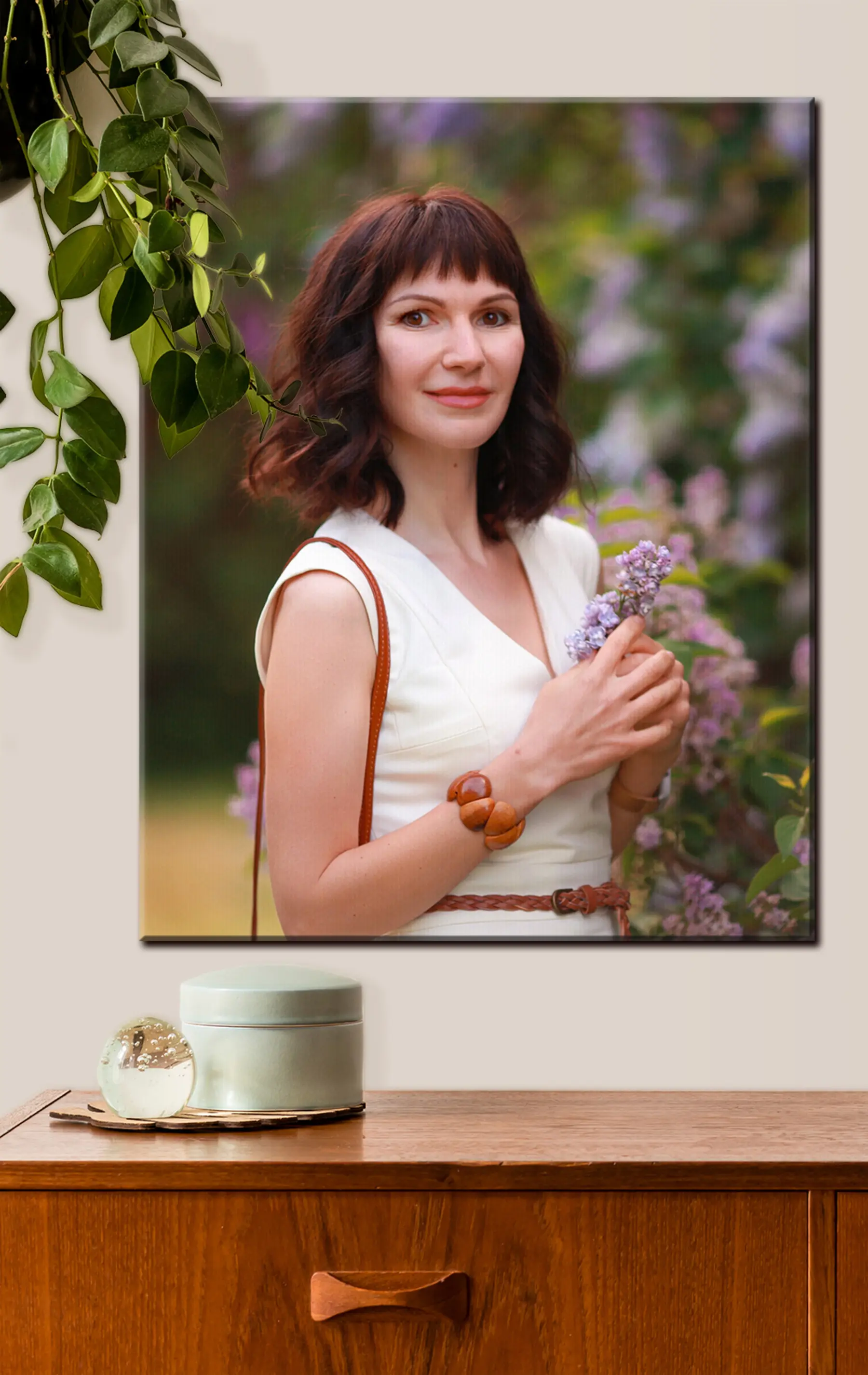 Pilt Naerata, lille ja istuta s33312