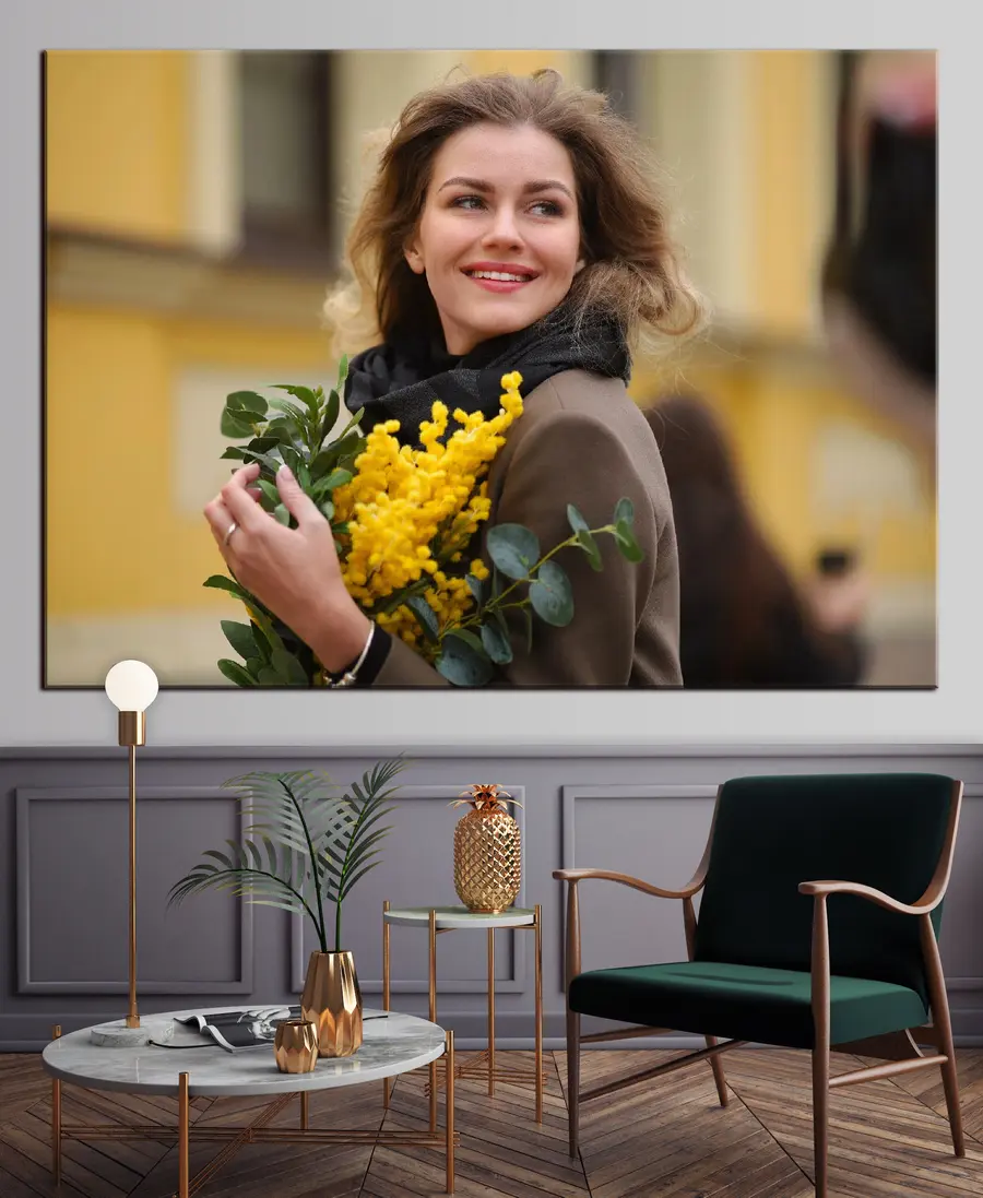 Pilt Naerata, lille ja istuta s33317