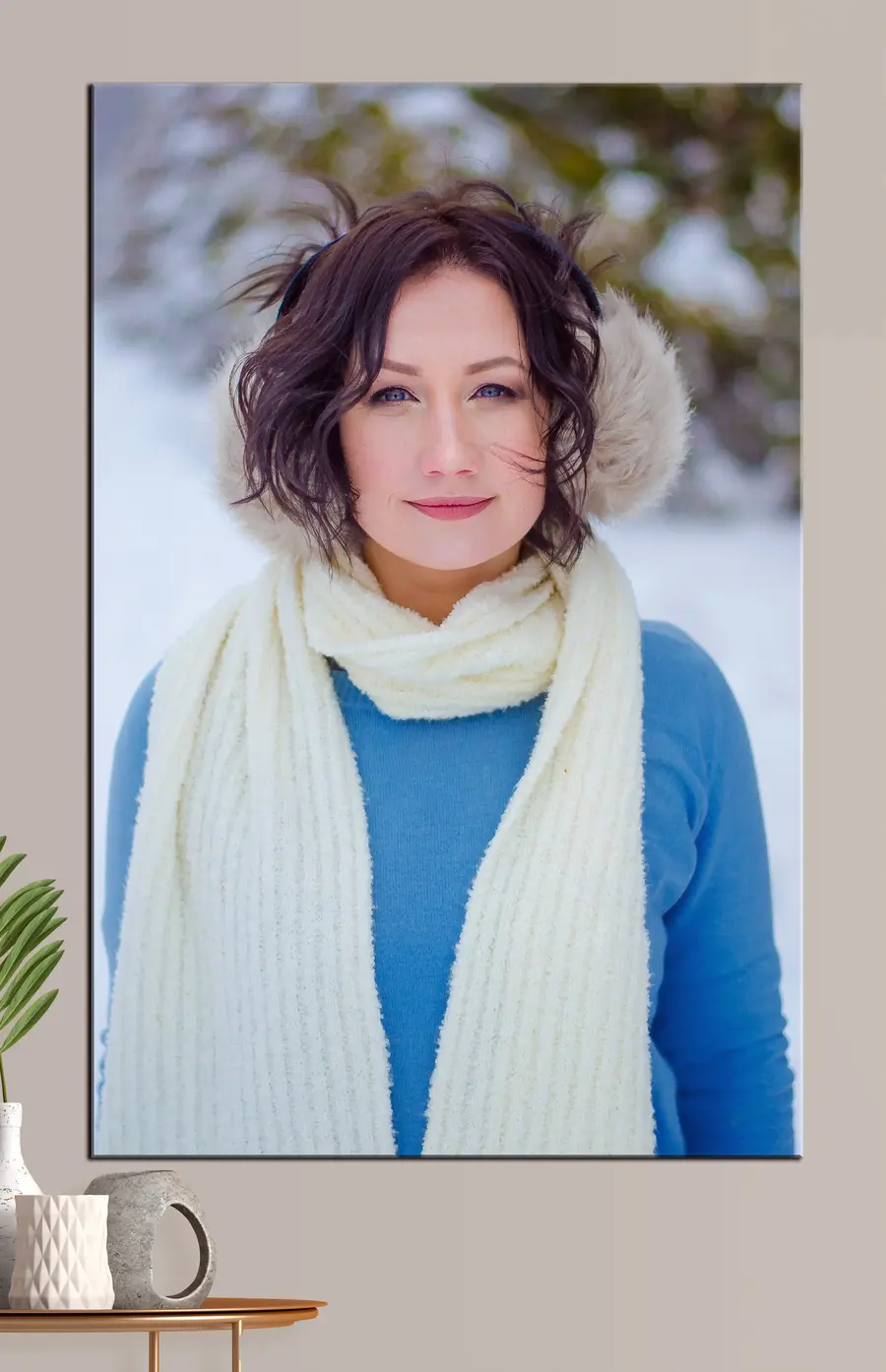 Pilt Juuksed, mantel ja kael s33337