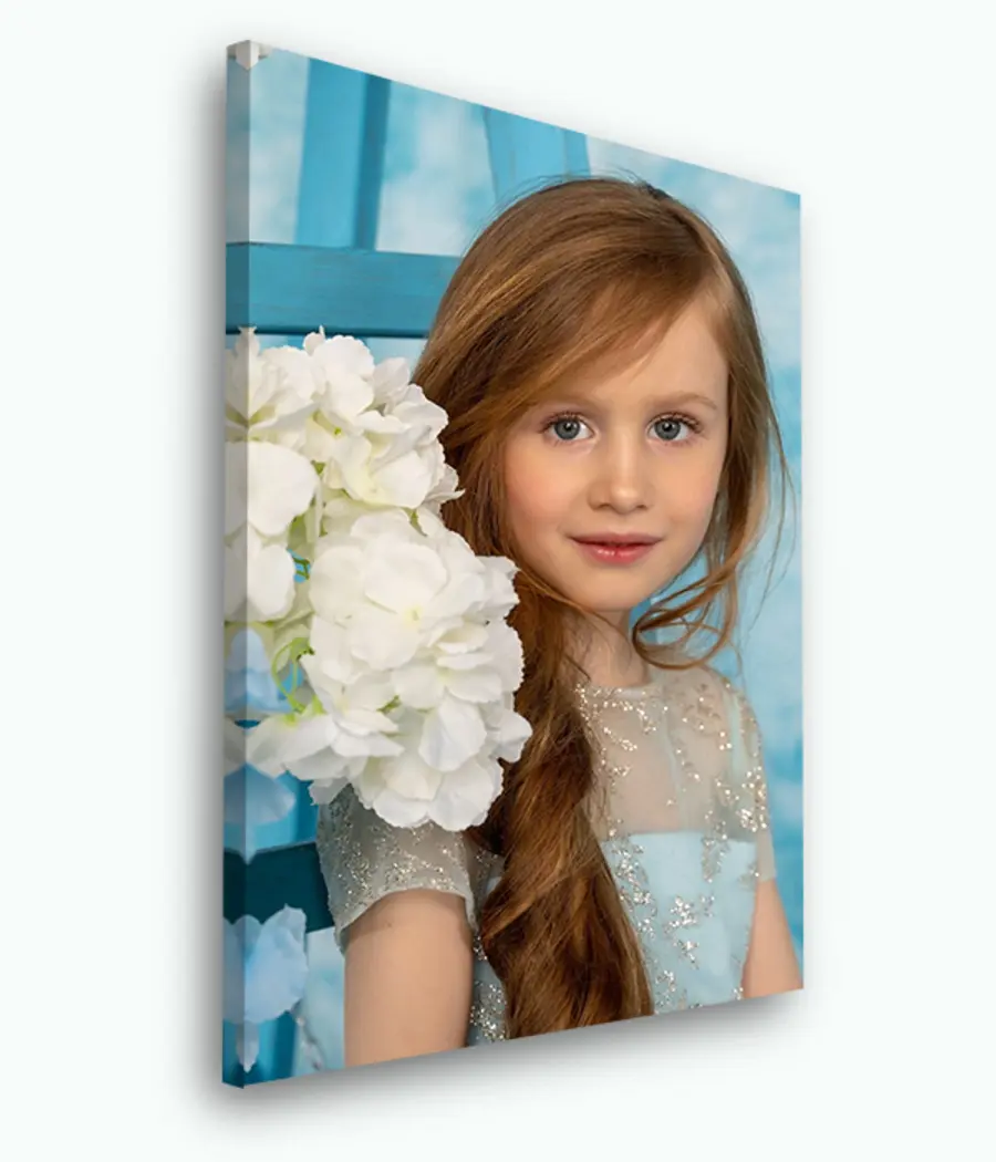 Pilt Nägu, juuksed ja lill s33455