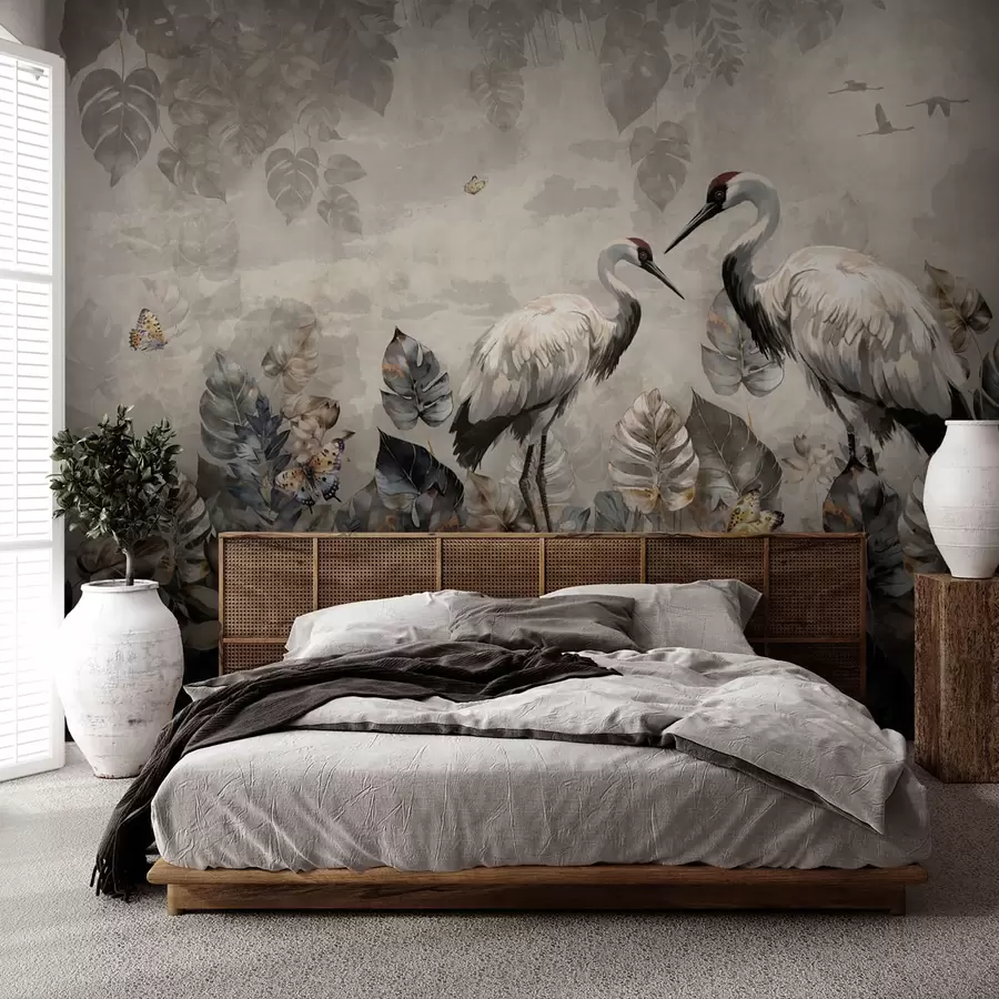 Fototapeedid Kaks kraanat grunge-tekstuuril u94625