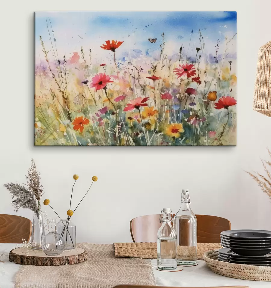 Pilt Lill, taevas ja taim s33668