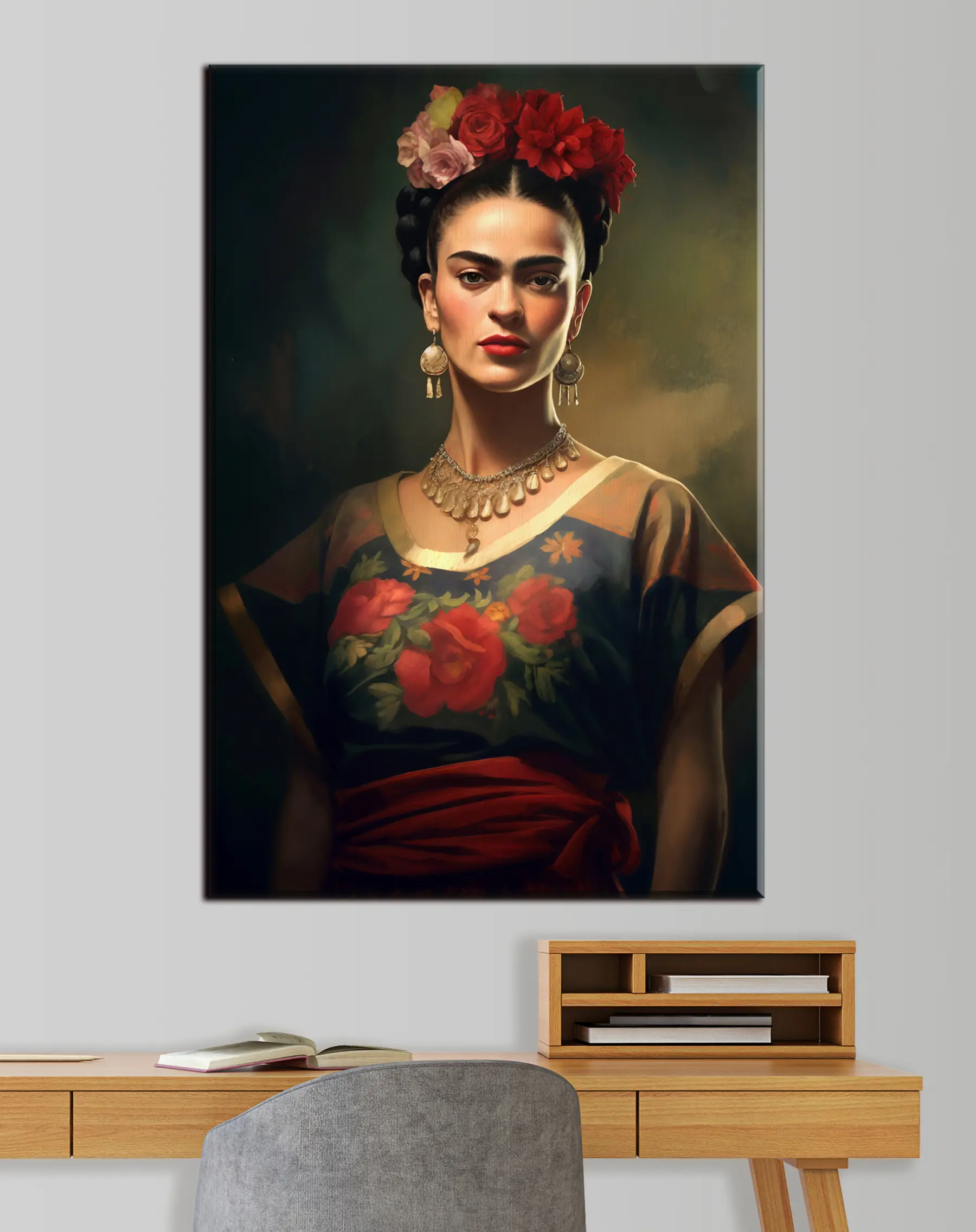 Fototapeedid Lill, huulepulk ja ripsmed s32863