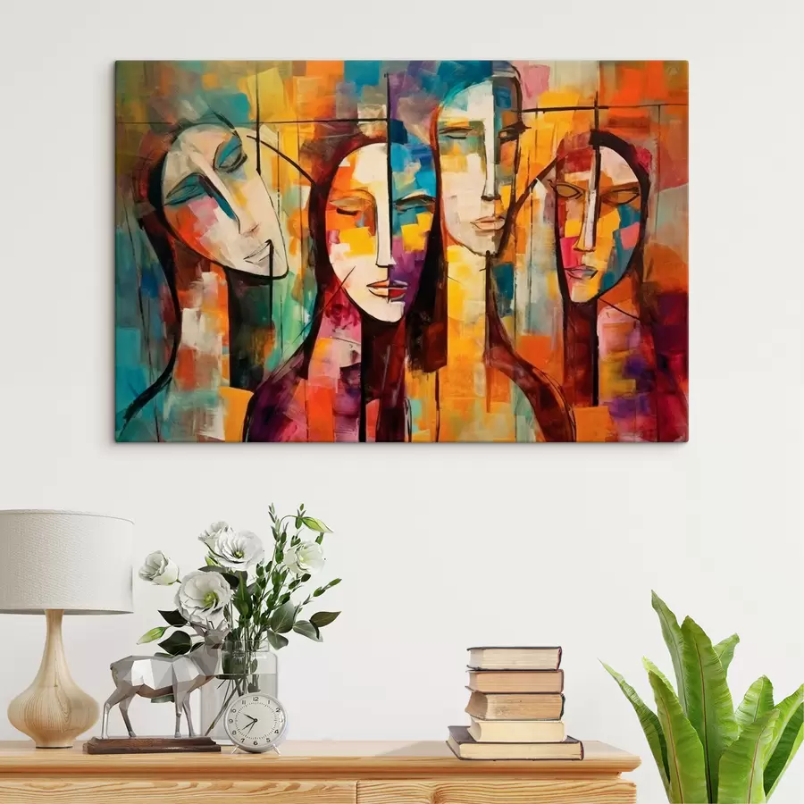 Pilt Kunstivärv, näoilme ja värv s33845