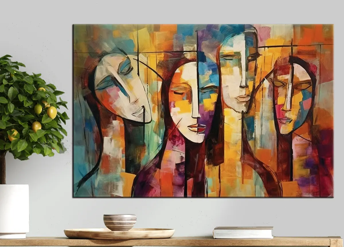 Pilt Kunstivärv, näoilme ja värv s33845