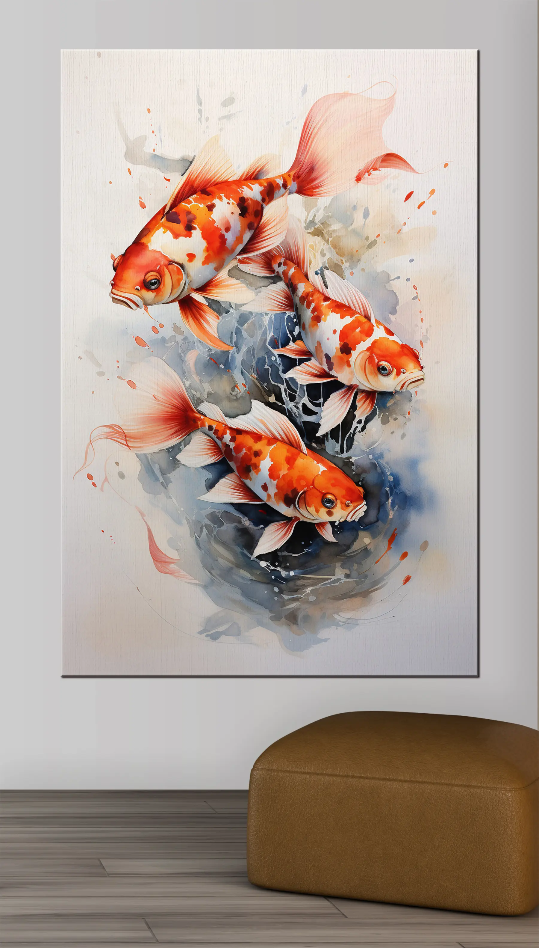 Pilt Koi, fin ja vedelik s34247