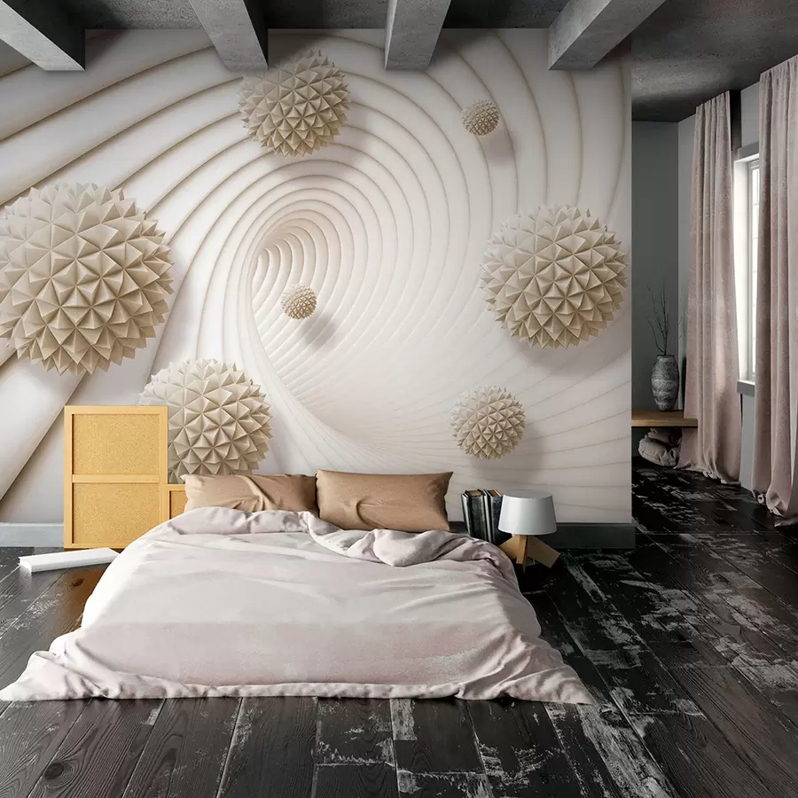 Fototapeedid 3D graafilised pallid tunnelis u95440