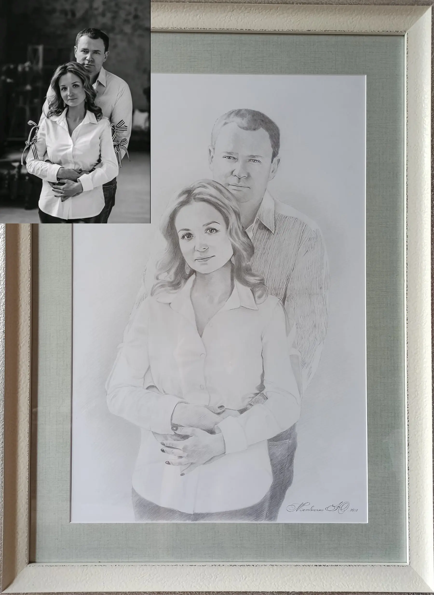 Pilt Foto, valge ja varrukas s34677