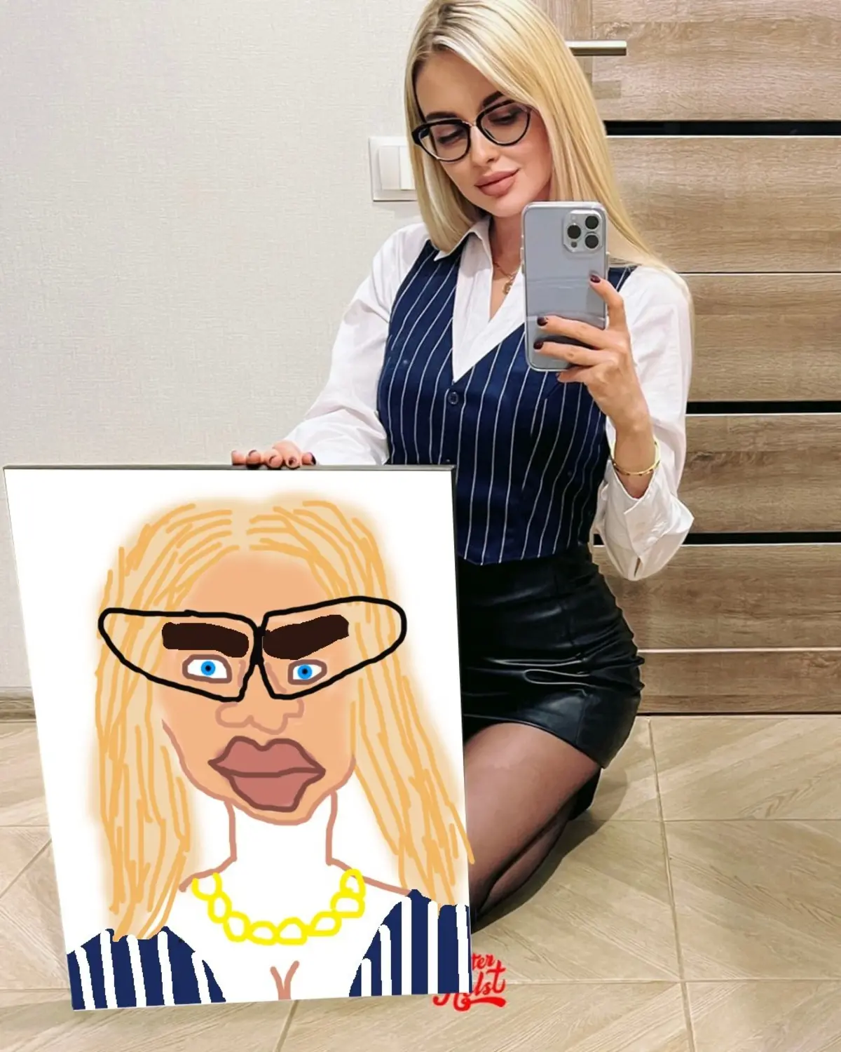 Pilt Juuksed, prillid ja soeng s34687