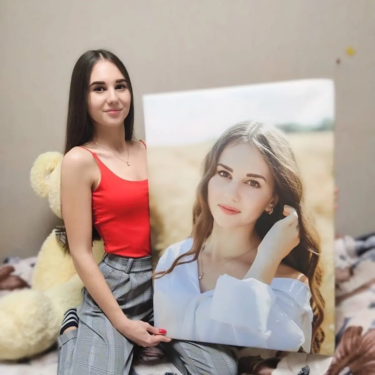 Pilt Naeratuse, õla ja välguga pildistamine s34692