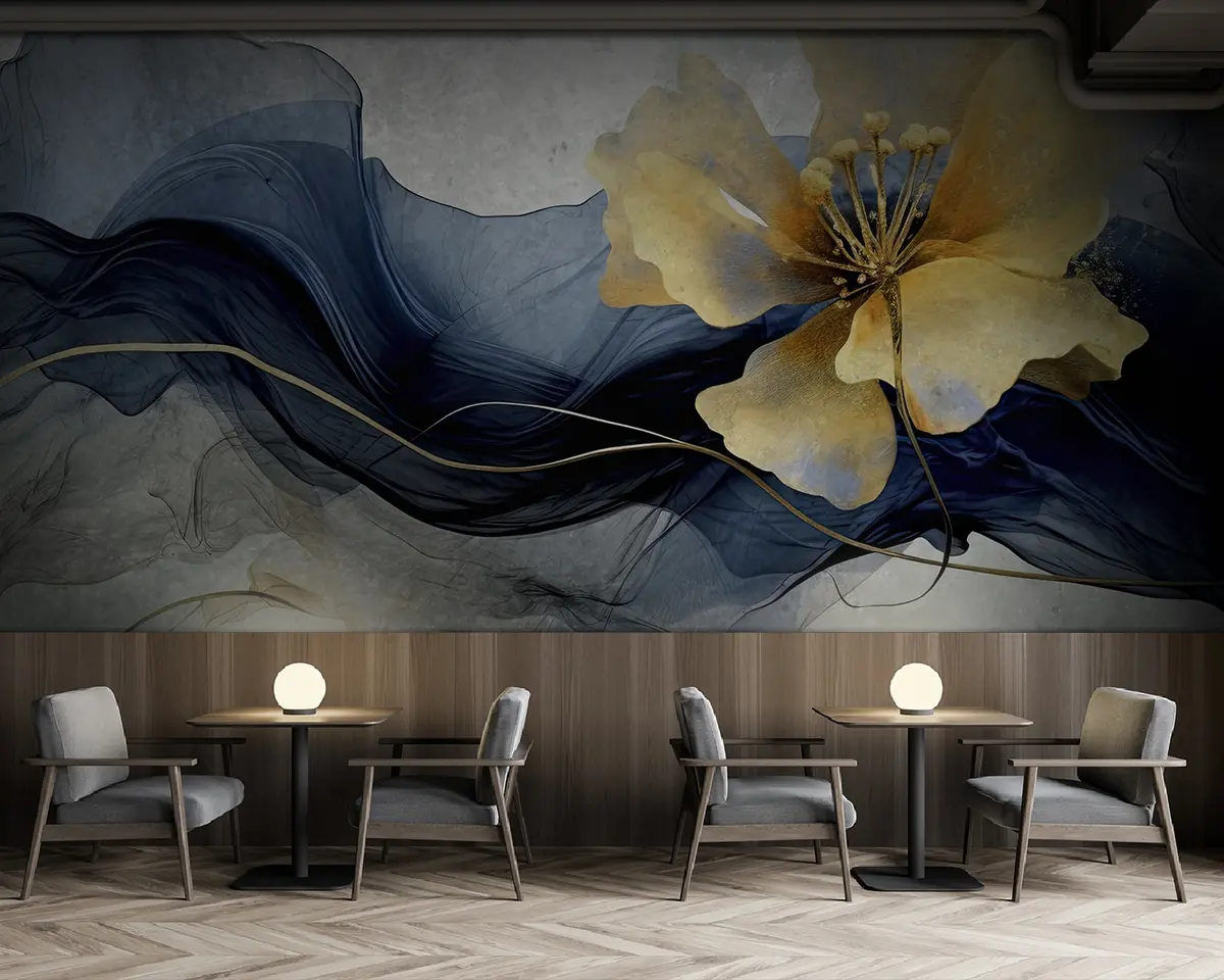 Fototapeedid Akvarell lill u95659