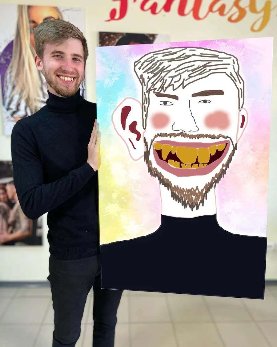 Pilt Juuksed, pea ja naeratus s34835